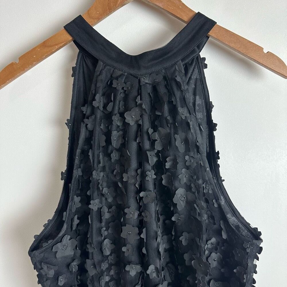 Anthropologie Black Halter Dress - Picture 5 of 12